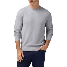 Mizzen+Main Mizzen+Main Ashe Crewneck Cotton Blend Performance Sweater