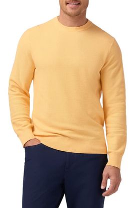 Mizzen+Main Mizzen+Main Ashe Crewneck Cotton Blend Sweater