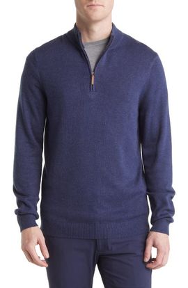 Mizzen+Main Mizzen+Main Cassady Quarter Zip Sweater