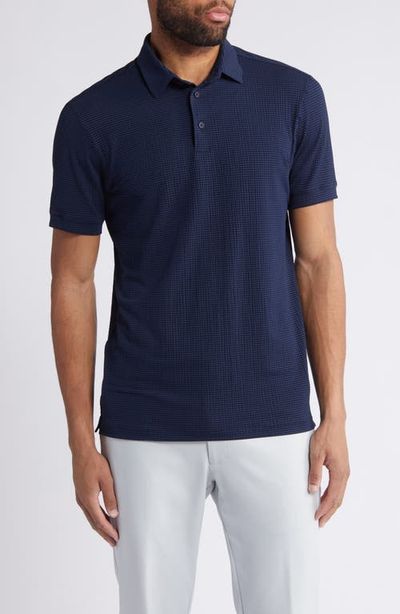Mizzen+Main Mizzen+Main Copa Trim Fit Stripe Performance Polo