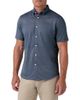 Mizzen+Main Mizzen+Main Halyard Trim Fit Floral Short Sleeve Performance Button-Up Shirt - 1