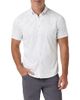 Mizzen+Main Mizzen+Main Halyard Trim Fit Triangle Print Short Sleeve Performance Button-Up Shirt - 1