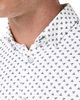 Mizzen+Main Mizzen+Main Halyard Trim Fit Triangle Print Short Sleeve Performance Button-Up Shirt - 2
