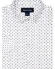 Mizzen+Main Mizzen+Main Halyard Trim Fit Triangle Print Short Sleeve Performance Button-Up Shirt - 3