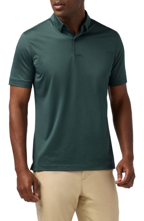 Mizzen+Main Mizzen+Main Haylard Trim Fit Pine Block Dot Polo 