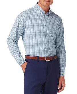 Mizzen+main Mizzen+Main Leeward Ls Dress Shirt Leaf Austin Plaid