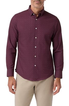 Mizzen+Main Mizzen+Main Leeward No Tuck Trim Fit Performance Shirt