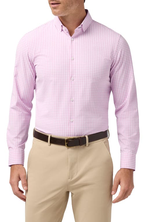 Mizzen+Main Mizzen+Main Leeward Trim Fit Gingham Button-Up Shirt