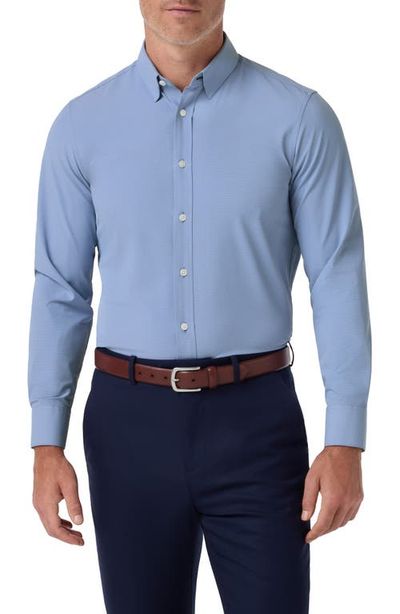 Mizzen+Main Mizzen+Main Leeward Trim Fit Performance Plaid Shirt