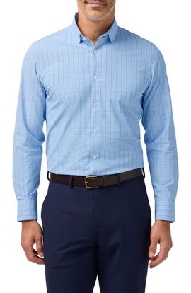 Mizzen+Main Mizzen+Main Leeward Trim Fit Skyline Hampton Plaid Button-Up Shirt