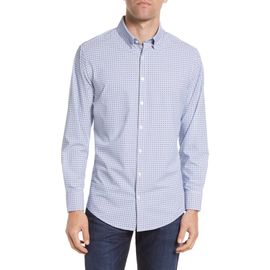 Mizzen+Main Mizzen+Main Monaco Neat Performance Button-Up Shirt