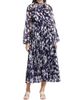 ML Monique Lhuillier Women's Abbie Floral Chiffon Maxi Dress - 3
