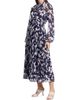 ML Monique Lhuillier Women's Abbie Floral Chiffon Maxi Dress - 4