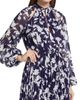ML Monique Lhuillier Women's Abbie Floral Chiffon Maxi Dress - 6