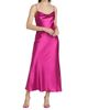 ML Monique Lhuillier Women's Antione Crystal Satin Cowlneck Midi-Dress - 2