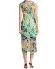 ML Monique Lhuillier Women's Nora Floral Lace Midi-Dress - 5