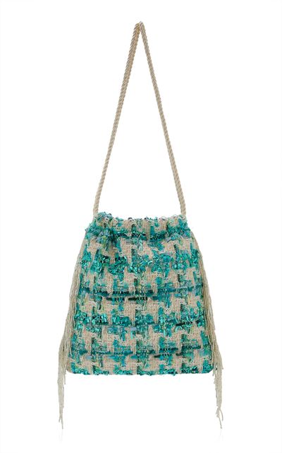 Mélisse Mélisse The Lagune Pouch In Italian Tweed