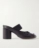 MM6 MAISON MARGIELA Bow-detailed leather mules - 1