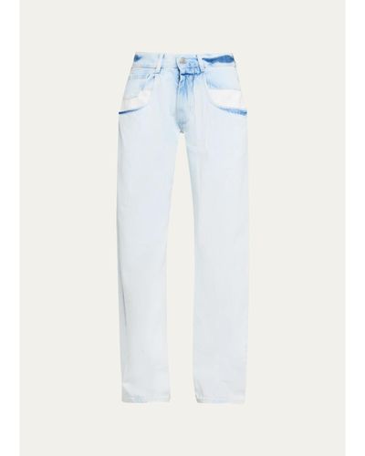 MM6 Maison Margiela Boyfriend Acid Wash Jeans