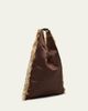 MM6 Maison Margiela Classic Japanese Faux Fur Shoulder Bag - 3