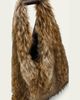 MM6 Maison Margiela Classic Japanese Faux Fur Shoulder Bag - 5