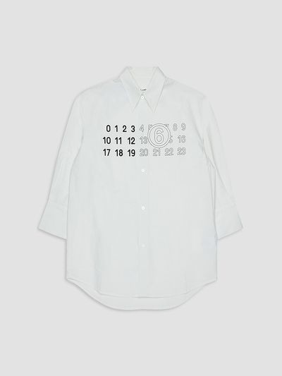 MM6 Maison Margiela Little Kid's & Kid's Number Shirtdress
