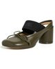 MM6 Maison Margiela MM6 Maison Margiela Anatomic Heeled Mules Beech - 1