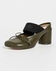 MM6 Maison Margiela MM6 Maison Margiela Anatomic Heeled Mules Beech - 2