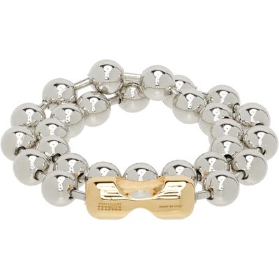 MM6 Maison Margiela MM6 Maison Margiela Ball Chain Convertible Bracelet-Necklace