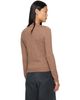 MM6 Maison Margiela MM6 Maison Margiela Beige Essentials Cardigan - 3