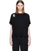 MM6 Maison Margiela MM6 Maison Margiela Black '6' Top - 1