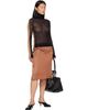 MM6 Maison Margiela MM6 Maison Margiela Black & Beige Front Back Pullover Turtleneck - 4