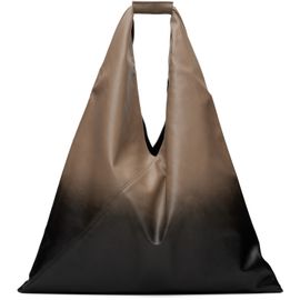 MM6 Maison Margiela MM6 Maison Margiela Black & Taupe Classic Medium Tote