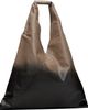 MM6 Maison Margiela MM6 Maison Margiela Black & Taupe Classic Medium Tote - 3