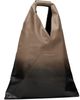 MM6 Maison Margiela MM6 Maison Margiela Black & Taupe Classic Small Tote - 3