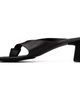 MM6 Maison Margiela MM6 Maison Margiela Black Anatomic Flip Flop Mule Heeled Sandals - 3