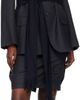 MM6 Maison Margiela MM6 Maison Margiela Black Anatomic Numeric Slingback Heels - 5