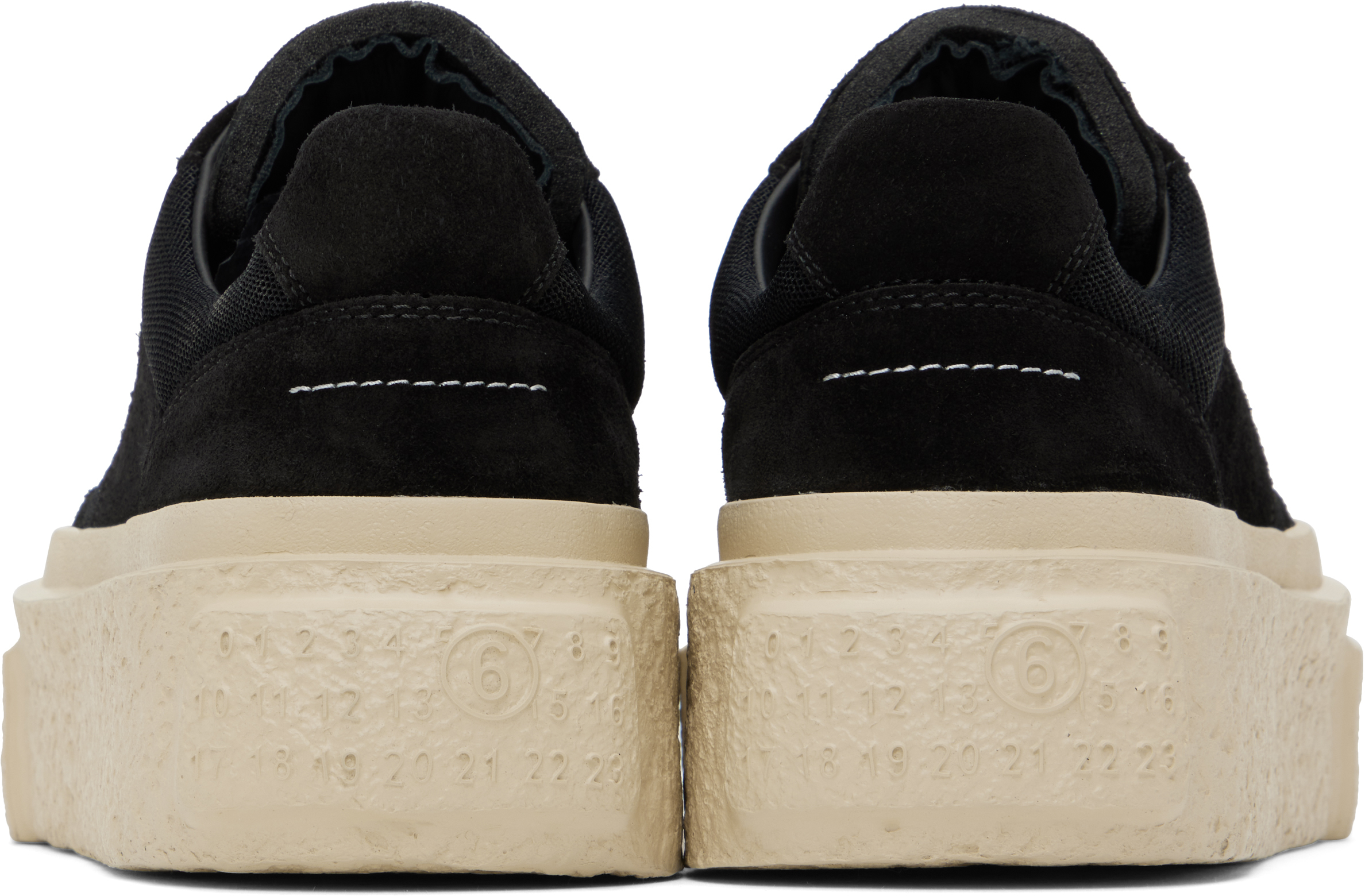 MM6 Maison Margiela - Black Chunky Gambetta Sneakers