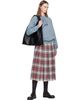 MM6 Maison Margiela MM6 Maison Margiela Black Classic Medium Triangle Tote - 4