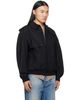 MM6 Maison Margiela MM6 Maison Margiela Black Cotton Twill Jacket - 2