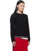 MM6 Maison Margiela MM6 Maison Margiela Black Crew Neck Sweater - 2