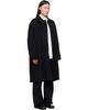 MM6 Maison Margiela MM6 Maison Margiela Black Double-Faced Wool Coat - 2