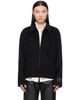 MM6 Maison Margiela MM6 Maison Margiela Black Double-Faced Wool Zip Jacket - 1