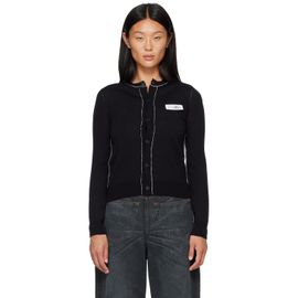 MM6 Maison Margiela MM6 Maison Margiela Black Essentials Cardigan