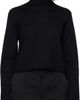 MM6 Maison Margiela MM6 Maison Margiela Black Knitted Turtleneck - 1