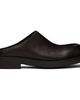 MM6 Maison Margiela MM6 Maison Margiela Black Leather Biker Mule Loafers - 1