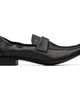 MM6 Maison Margiela MM6 Maison Margiela Black Leather Swing Toe Loafers - 1
