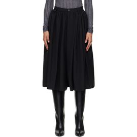 MM6 Maison Margiela MM6 Maison Margiela Black Light Wool Shorts