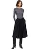 MM6 Maison Margiela MM6 Maison Margiela Black Light Wool Shorts - 4