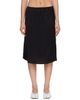 MM6 Maison Margiela MM6 Maison Margiela Black Lining Look Midi Skirt - 1